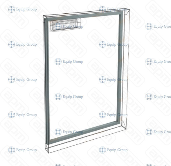 УПЛОТНИТЕЛЬ МАГНИТНЫЙ ДЛЯ ДВЕРИ СТОЛА HICOLD GNSN