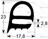 УПЛОТНЕНИЕ ДВЕРИ RATIONAL 50120704
