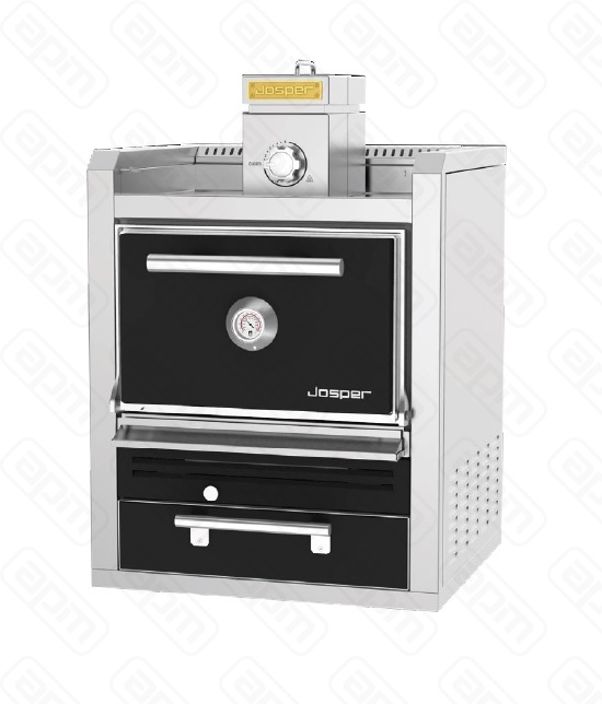 ГРИЛЬ-ПЕЧЬ JOSPER HJA-PLUS-S80 BL БЕЛАЯ