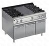 ПЛИТА СО СПЛОШНОЙ ПОВЕРХНОСТЬЮ ГАЗОВАЯ 900 СЕРИИ APACH CHEF LINE LRSTG129R4CS