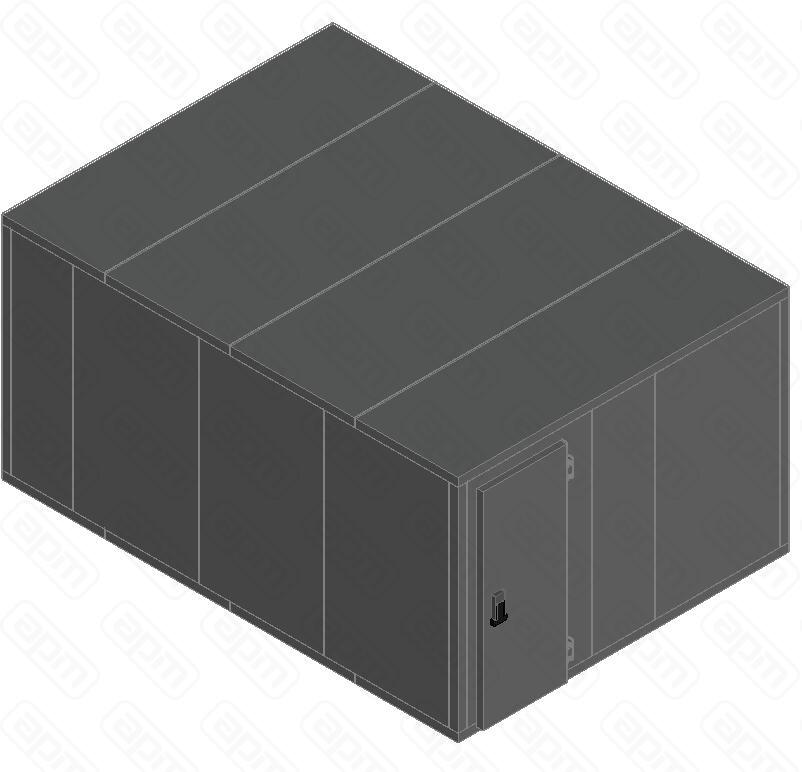 КАМЕРА 80ММ POLAIR КХН-2570 3160Х4360Х2200