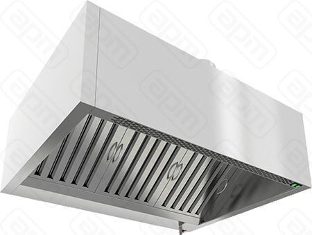 ЗОНТ ВЫТЯЖПРИСТЕННЫЙ ЗКВПО-08510 КОРОБЧАТЫЙ