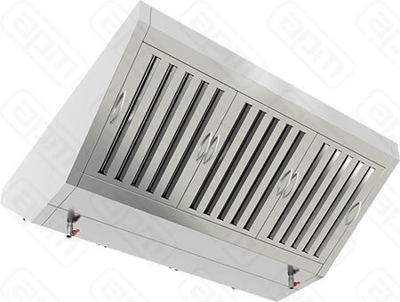 ЗОНТ ВЫТЯЖ ОСТРОВНОЙ ЗВОО-0820