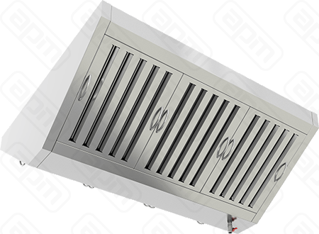 ЗОНТ ВЫТЯЖ ОСТРОВНОЙ ЗВОО-1006