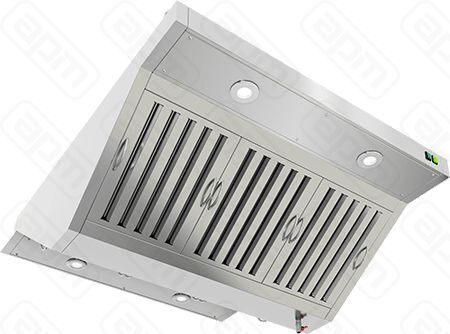 ЗОНТ ВЫТЯЖ ОСТРОВНОЙ ЗВООК-14510