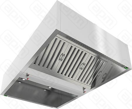 ЗОНТ ВЫТЯЖОСТРОВНОЙ ЗКВОО-09520 КОРОБЧАТЫЙ