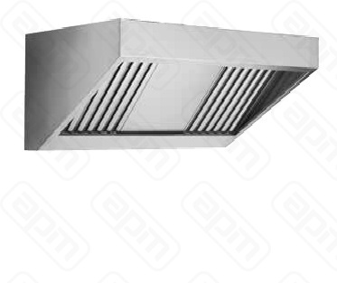 ЗОНТ ВЫТЯЖНОЙ ПРИСТЕННЫЙ APACH CHEF LINE AIHW01P0N716