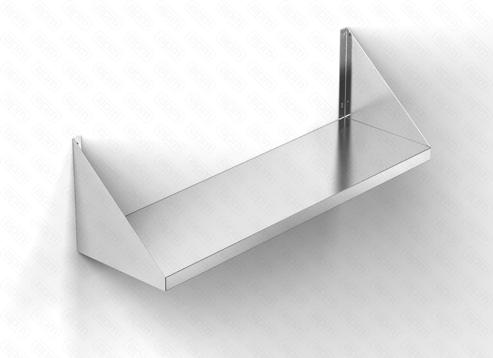 ПОЛКА НАСТЕННАЯ ОТКРЫТАЯ КОСЫНКА GPSTEEL ПКОН 1900300300