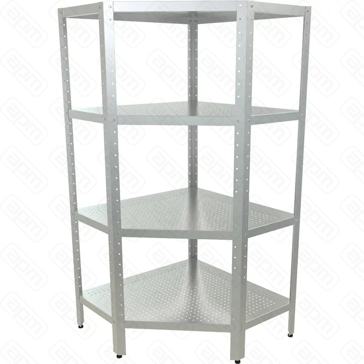 СТЕЛЛАЖ ПЕРФОРИРОВАННЫЙ УГЛОВОЙ КОБОР СКПУ-65-90100