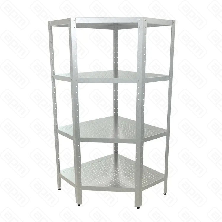 СТЕЛЛАЖ ПЕРФОРИРОВАННЫЙ УГЛОВОЙ РАЗБОРНЫЙ КОБОР СКПУ-46-10080430 ВЫСОТА 1800