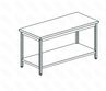 СТОЛ ПРОИЗВОДСТВЕННЫЙ APACH CHEF LINE LWT713SH