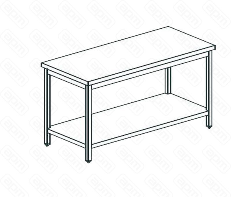 СТОЛ ПРОИЗВОДСТВЕННЫЙ APACH CHEF LINE LWT820SH