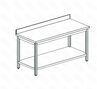СТОЛ ПРОИЗВОДСТВЕННЫЙ APACH CHEF LINE LWT88SHU