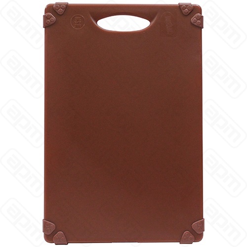 Доска разделочная 460х305мм h15мм коричневая CBG1218ABR