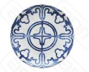 Тарелка мелкая 195см SEASIDE BLUE PX002205682