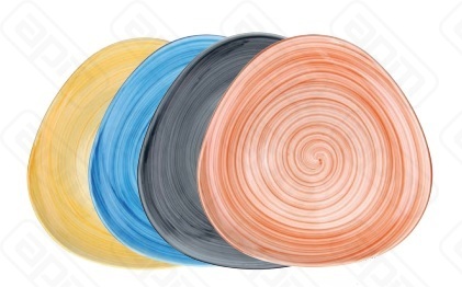 Тарелка треугольная 31см GIOTTO BLUE TY022321052