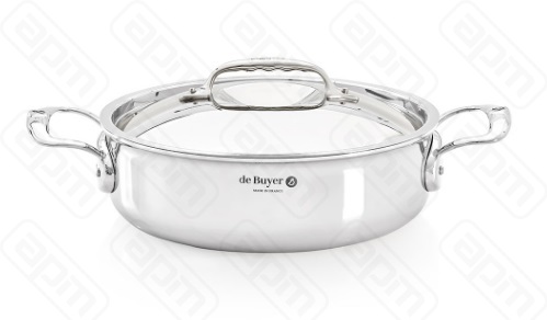 Кастрюля низкая d28см с крышкой серия Affinity ss 374128