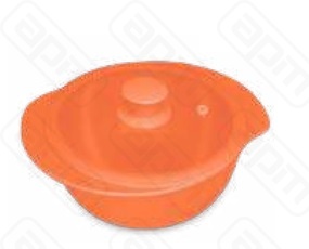 Кастрюля керамическая с крышкой D25см23л CAJU 129176 BM02-4508