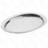Поднос овальный 19х15см нержсталь 50933319