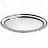Поднос овальный 42х29см нержсталь 50931642