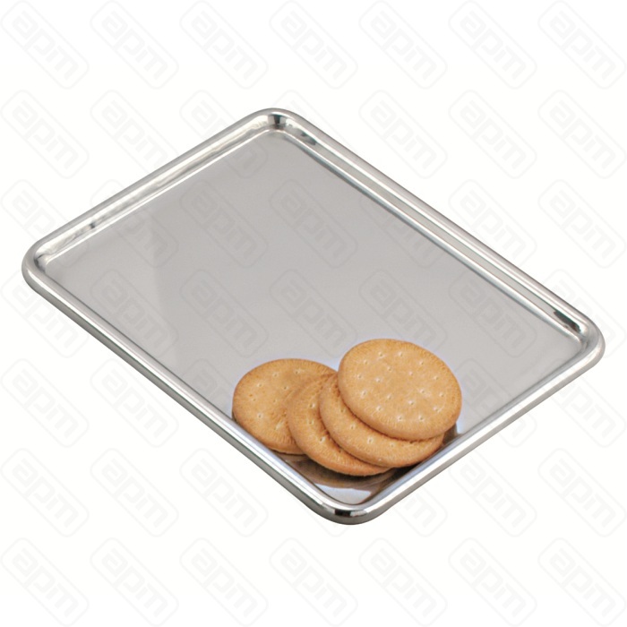 Поднос прямоугольный 24х19см h12см нержсталь TR5