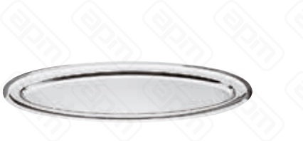 Поднос овальный для рыбы 74x29 нержсталь 66345-74