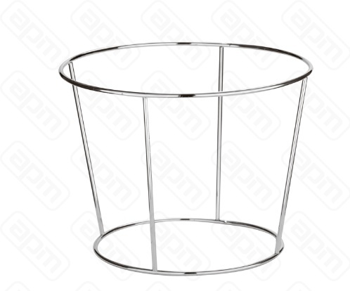 Стендбаза для подноса для устриц d25см h20см цвет хром 41593-20