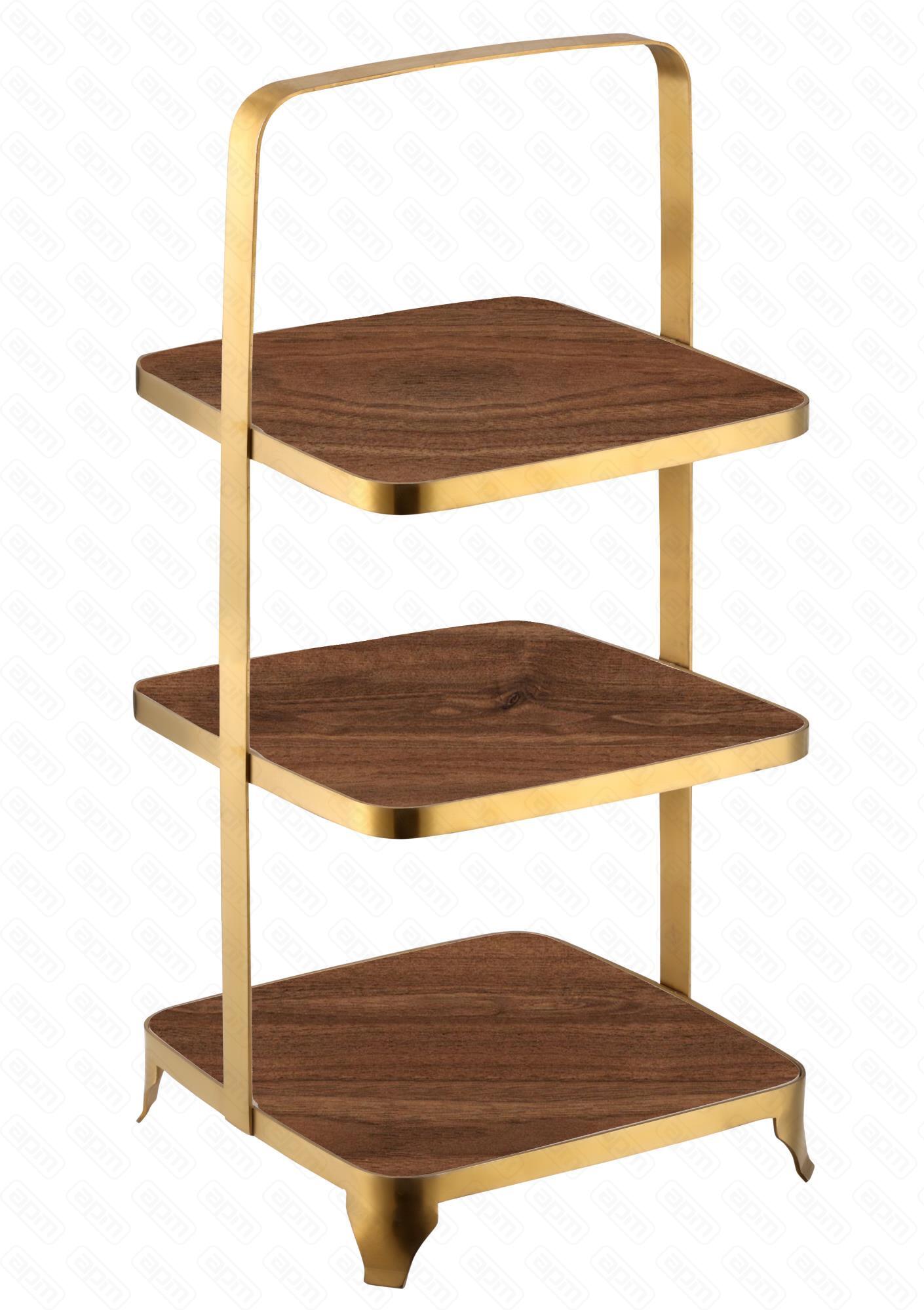 Этажерка 3-х ярусная  Aurelia AUR3TEW201