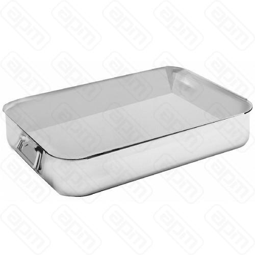 Лоток для жарки 60х40см h10см с ручками нержсталь сатинированная 50900360