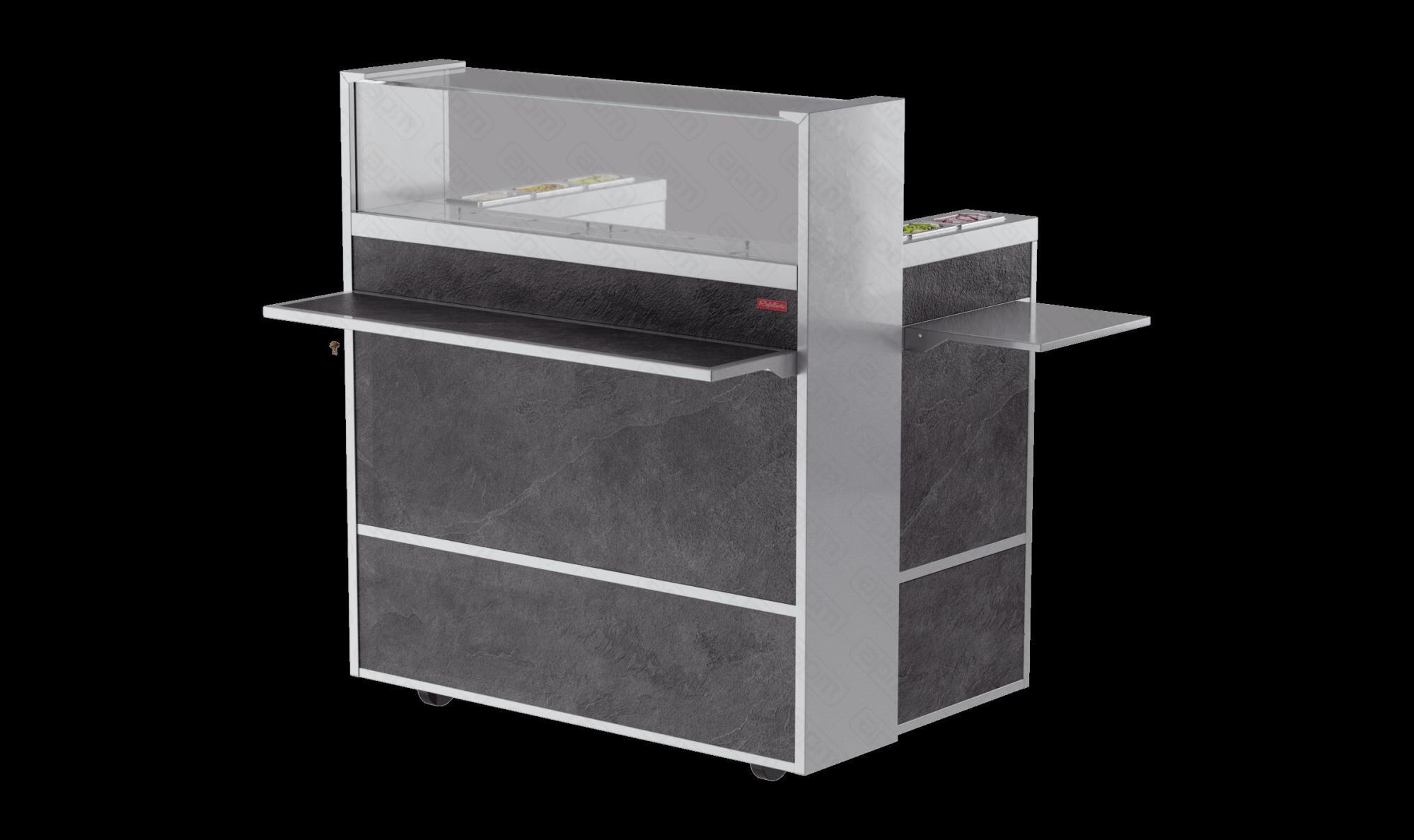 СТАНЦИЯ КУЛИНАРНАЯ МОБИЛЬНАЯ REFETTORIO МОБИКУС RCB23NA 3 НЕЙТРЯЩИКА 16А