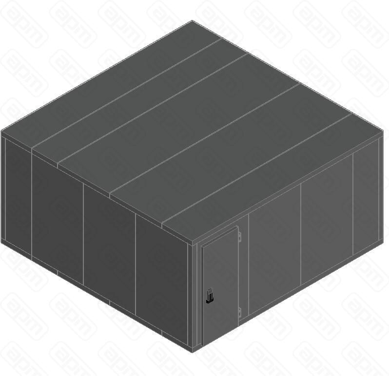 КАМЕРА 100ММ POLAIR КХН-3599 4400Х4400Х2240