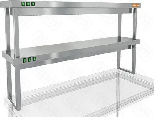 Полка тепловая тип ТР 2-133 двухъярусная