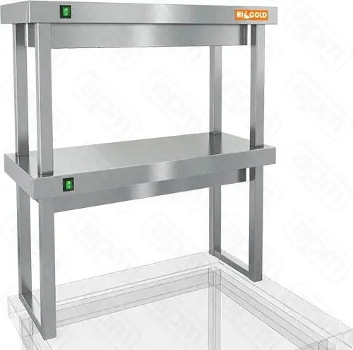 Полка тепловая тип ТР 2-63 двухъярусная