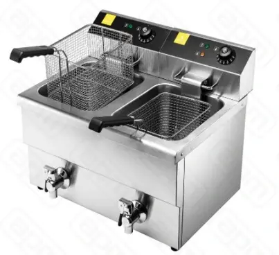 Фритюрница электр тм EKSI серии HEF мод HEF-8LT-2 с краном