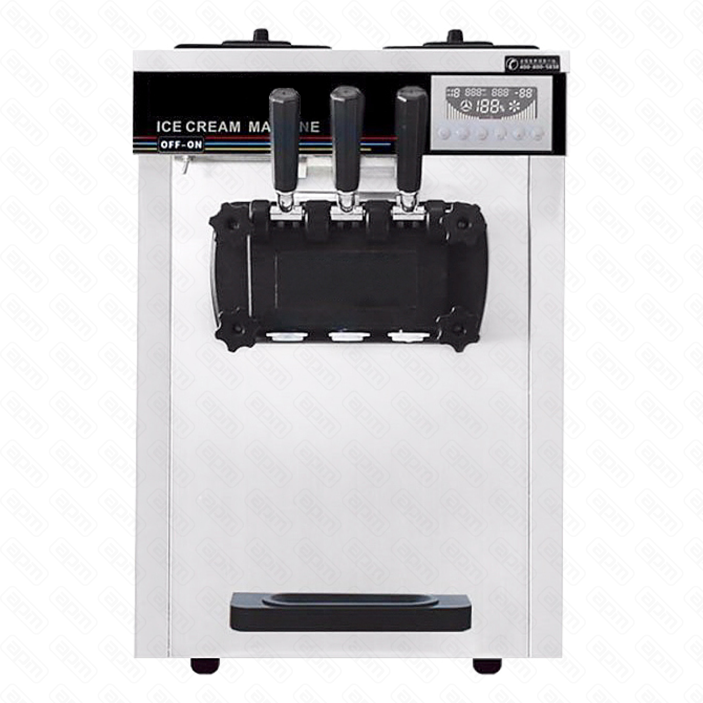 Фризер для мягкого мороженого тм EKSI серии ICT мод ICT-325PFCA помпапредохл-еночнхранение