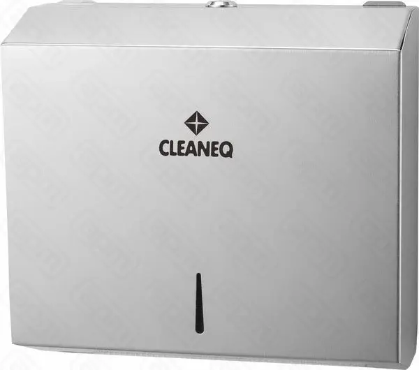 Диспенсер CLEANEQ серии KW-7322 для бумажных полотенец шлифованная сталь