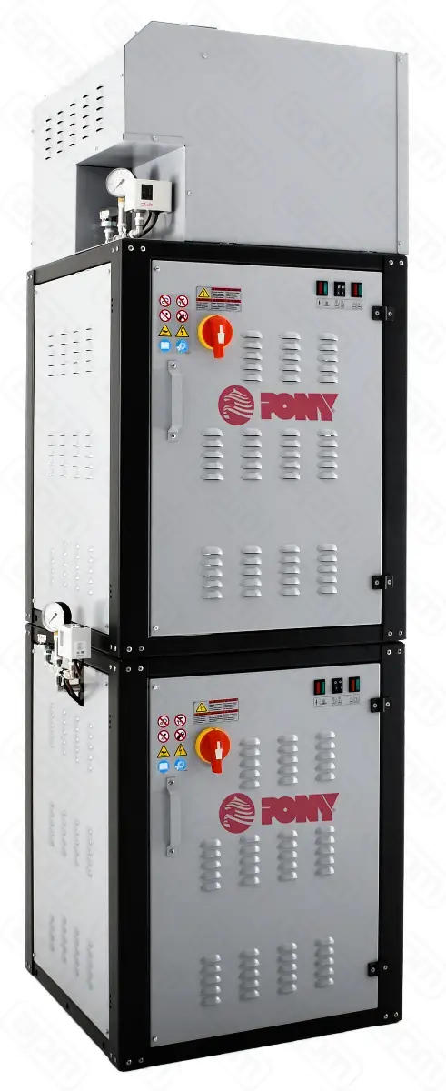 Парогенератор Pony серии GE-65 GOLIATH COMBI 1818 кВт  реле 2 насоса опц 12