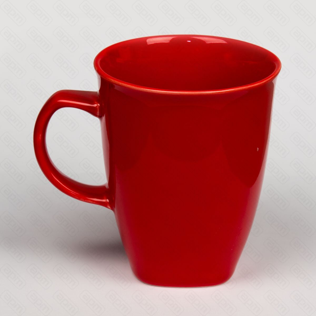 Кружка с ручкой красная 400 млфарфор PL Proff Cuisine