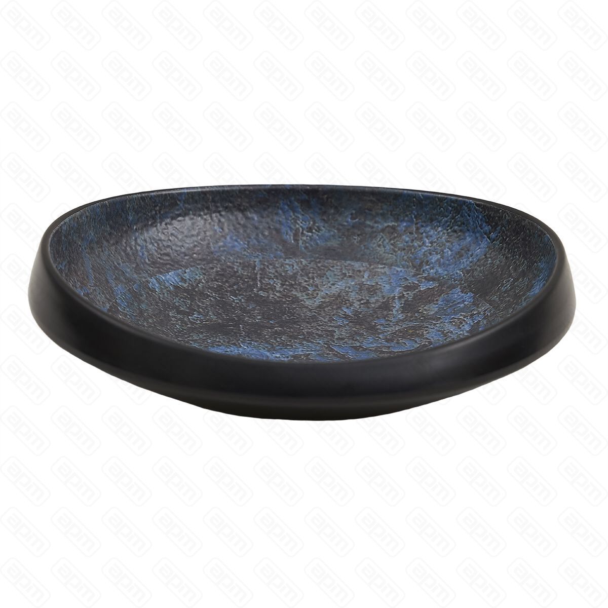 Блюдо меламиновое 19195см  PL BIUE MINE