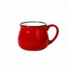 Кружка фарфоровая250 млкрасная  PL
