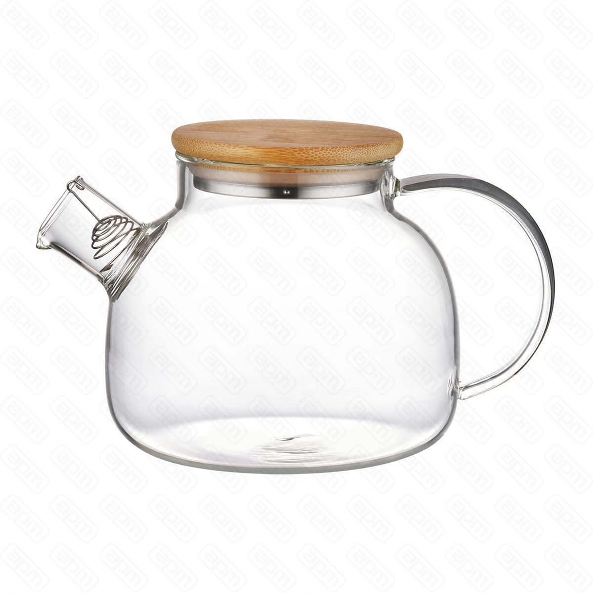 Чайник стеклянный с металлическим ситом 400 мл PL Proff Cuisine