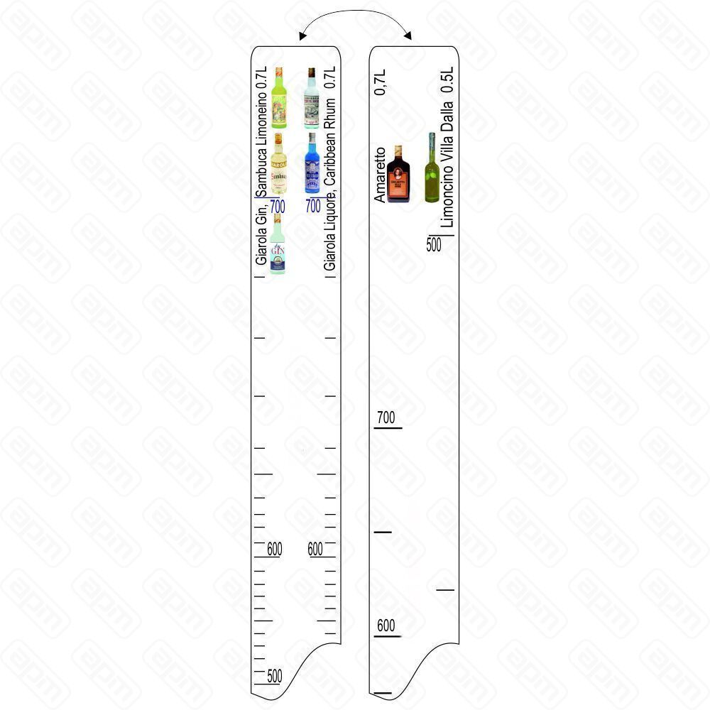 Барная линейка Giarola ромджинсамбукаликерылимонейно 700мл PL Proff Cuisine