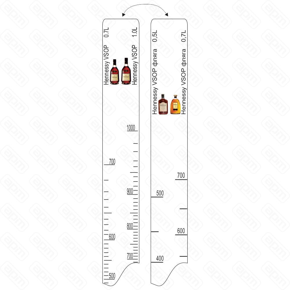 Барная линейка Hennessy VSOP 700мл1л  Hennessy VSOP фляга 500мл700мл PL Proff Cuisine