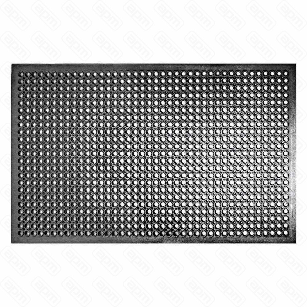 Коврик барныйкухонный напольный 1539112 см черный резина PL - BarWare