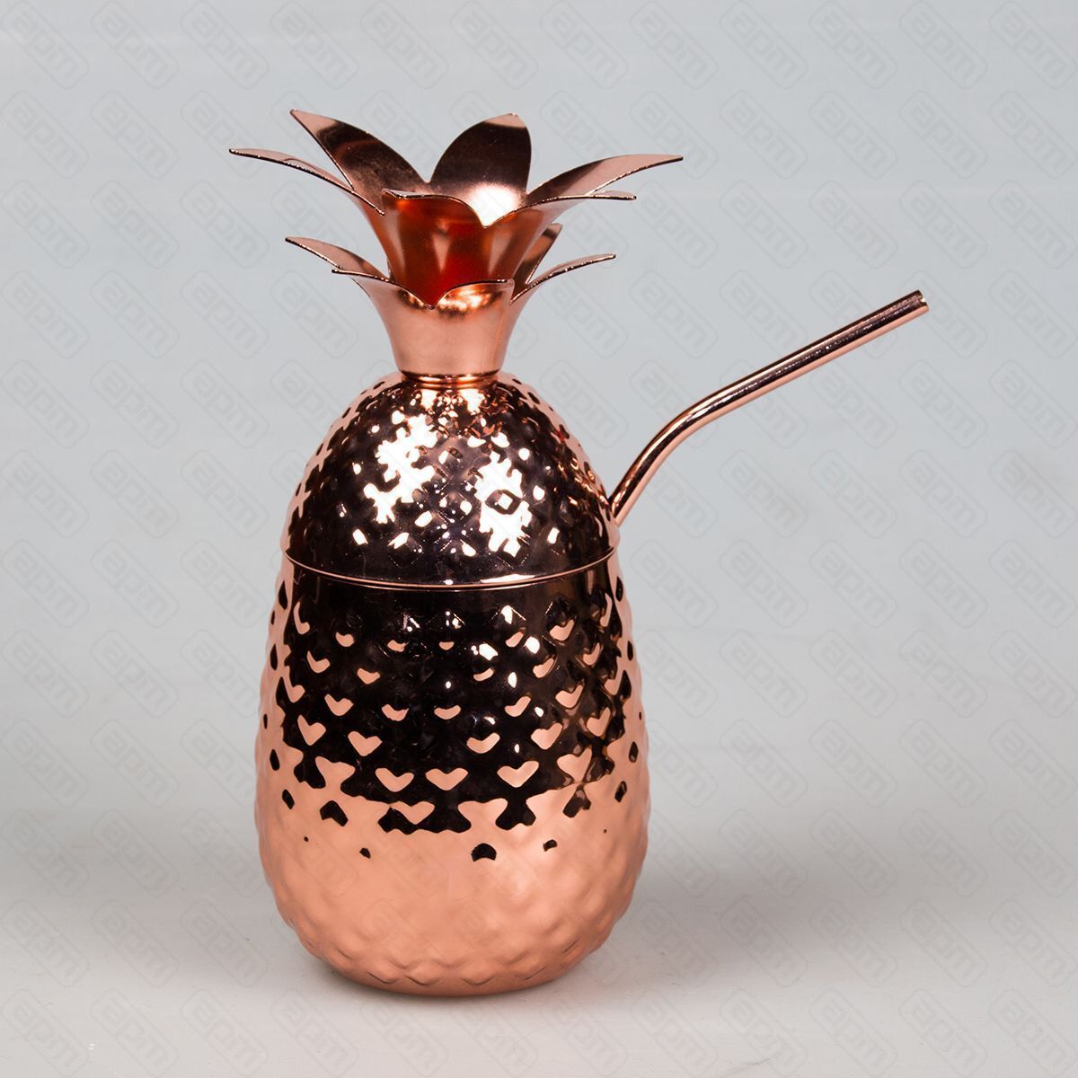 Коктейльный бокал Ананас450 млметаллический PL- Barbossa