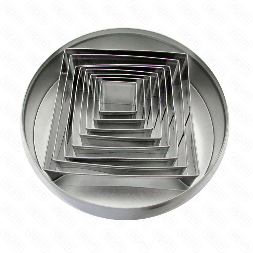 Набор кондитформ Квадрат 6шт  H5см PL Proff Cuisine