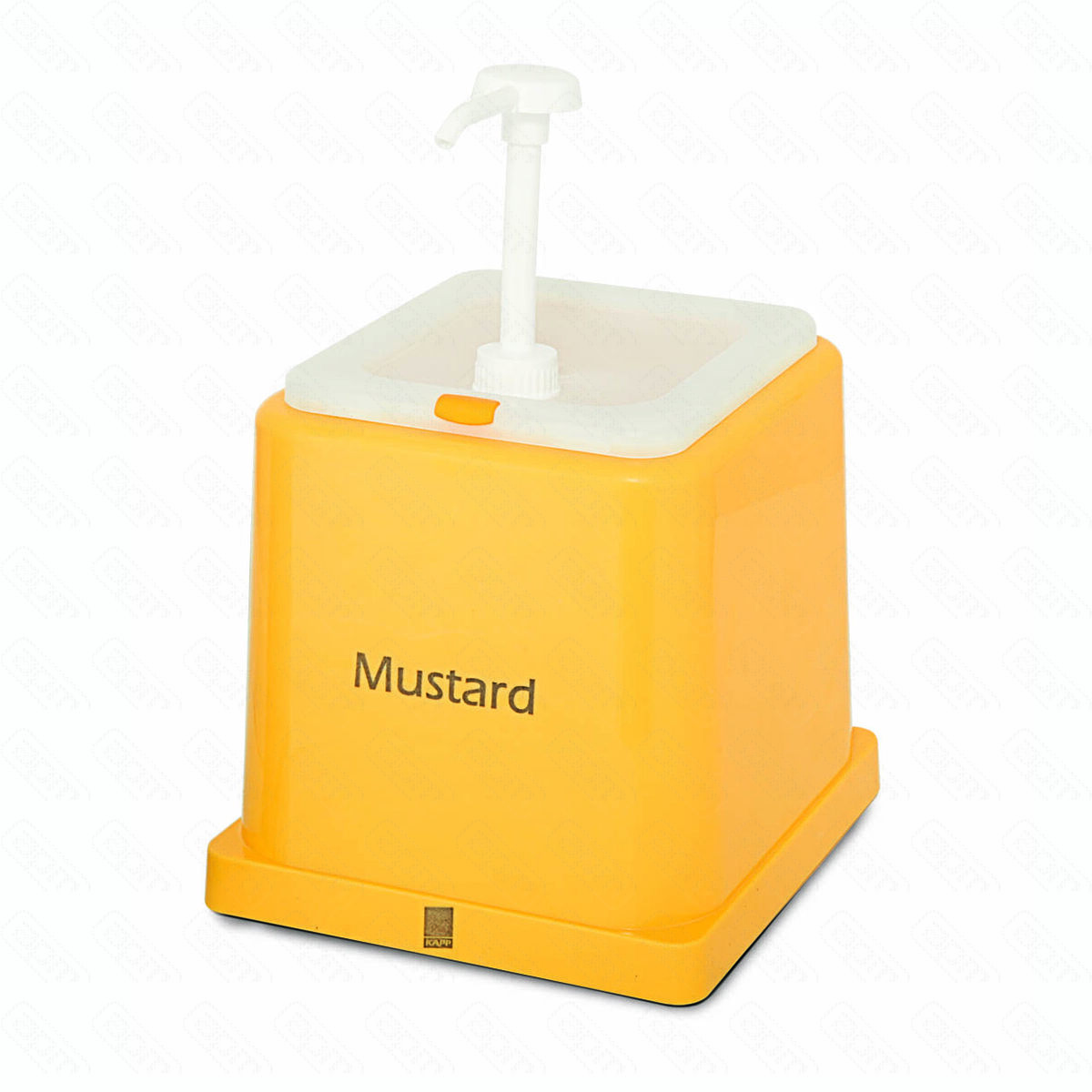 Диспенсер для соусовГорчица 2 литра желтыйпластик