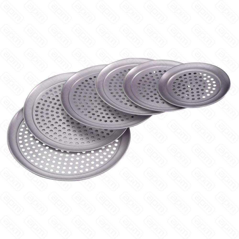 Форма для пиццы 28 см перфорированная алюминий PL Proff Cuisine