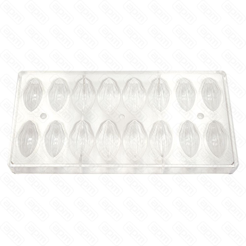 Форма для шоколада Какао боб 16 ячеек 502513 мм поликарбонат PL Proff Cuisine