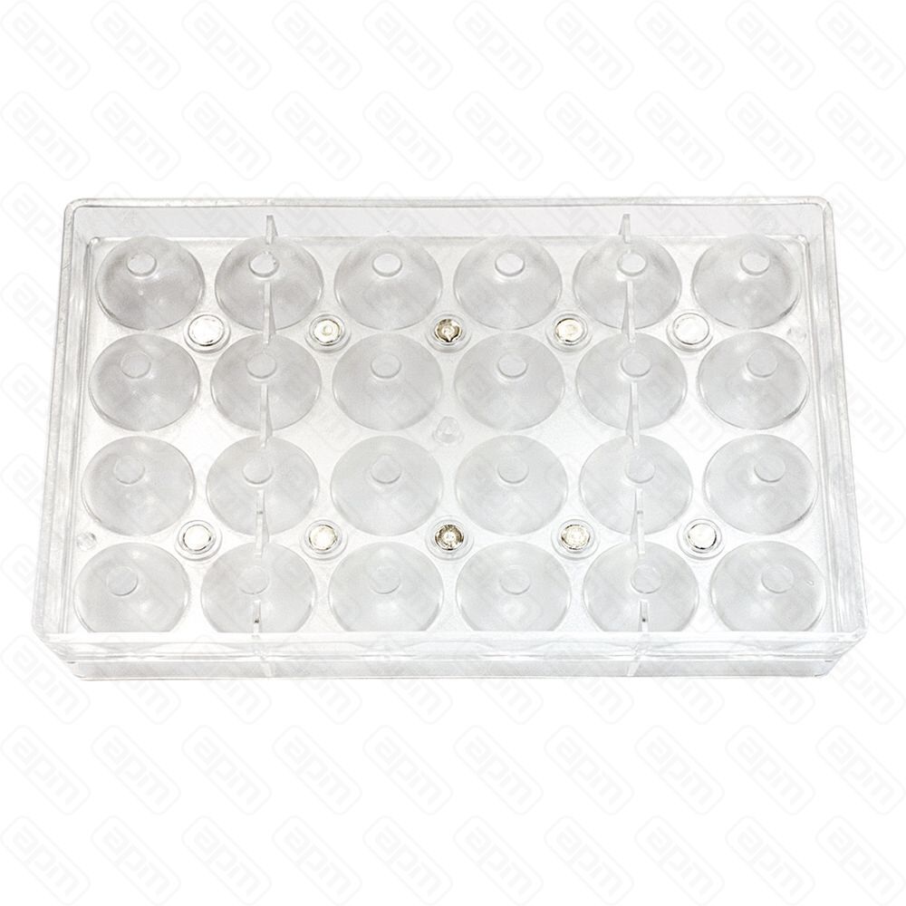 Форма для шоколада на магнитах Сфера 24 ячейки 35 мм поликарбонат PL Proff Cuisine